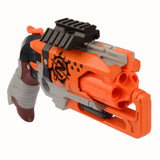 45 Degree Offset Picatinny Rail Mount Side Plastic for Nerf Blaster Modify Toy