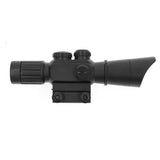 Tactical Black Scope Sight with Picatinny Rail Mount Dec for Nerf Modify Toy - BlasterMOD