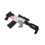 JSSAP SMG Imitation kits Black Plastic Combo Item B for Nerf Stryfe Modify Toy - BlasterMOD