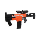 JSSAP SMG Imitation kits Black Plastic Combo Item B for Nerf Stryfe Modify Toy - BlasterMOD